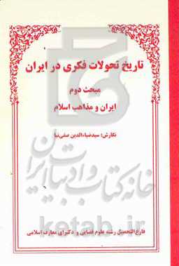 تاریخ تحولات فکری در ایران: مبحث دوم ایران و مذاهب اسلام