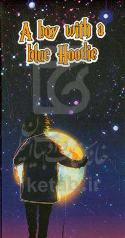 A boy with a blue hoodie