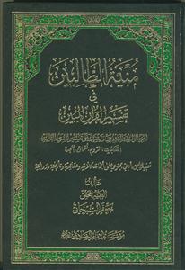 منیه الطالبین فی تفسیر القرآن المبین - ج 21