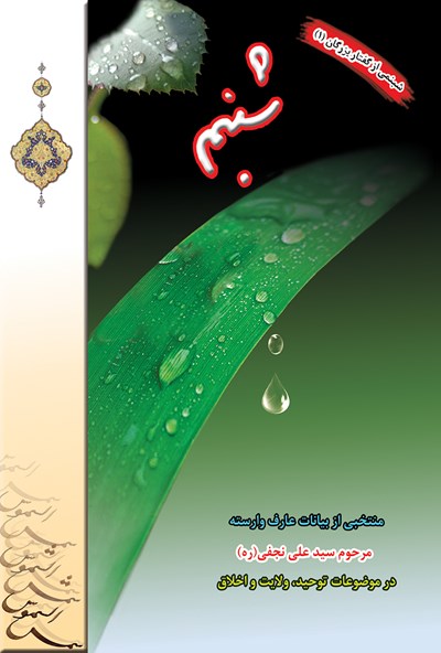 شبنم: منتخبی از بیانات عارف وارسته مرحوم سید علی نجفی (ره) در موضوعات توحید، ولایت و اخلاق