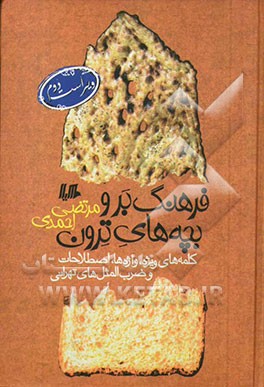 فرهنگ بر و بچه‌های ترون: کلمه‌های ویژه، واژه‌ها، اصطلاحات و ضرب‌المثل‌های تهرانی