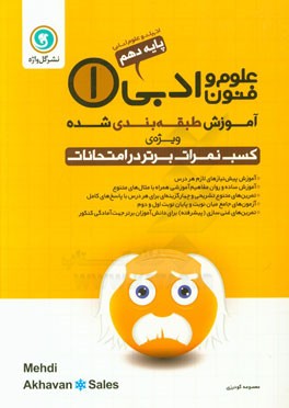 آموزش طبقه‌بندی شده علوم و فنون ادبی (1) پایه دهم ادبیات و علوم انسانی شامل: آموزش پیش‌نیازهای لازم هر درس ...