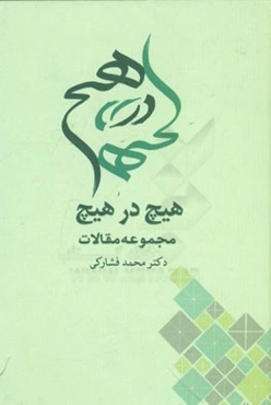 هیچ در هیچ (مجموعه مقالات)