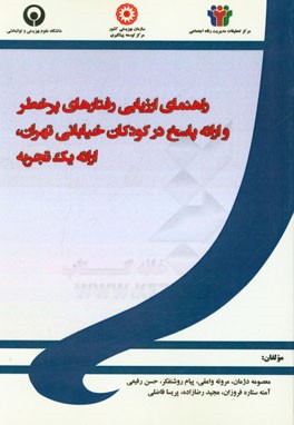 راهنمای ارزیابی سریع رفتارهای پرخطر و ارائه پاسخ در کودکان خیابانی ایران، ارائه یک تجربه