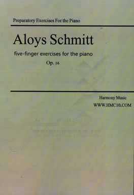 تمرین پنج انگشت برای پیانو: تمرین‌های مقدماتی برای انگشتان اپوس: 16