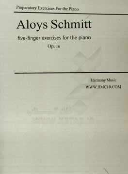 تمرین پنج انگشت برای پیانو