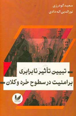 تبیین تاثیر نابرابری بر امنیت در سطوح خرد و کلان در کشور