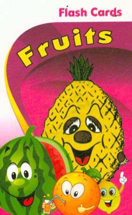 فلش کارت میوه‌ها بدون ترجمه