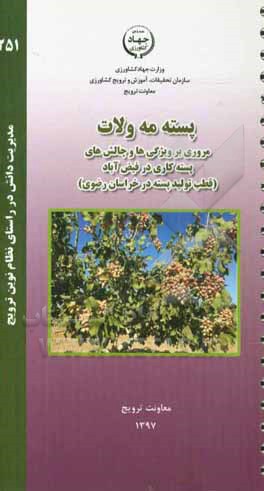پسته مه‌ولات: مروری بر ویژگی‌ها و چالش‌های پسته کاری در فیض‌آباد (قطب تولید پسته ...