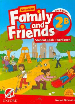 American family and friends 2B: student book + workbook