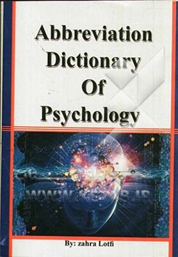 Abbreviations dictionary of psychology