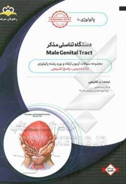 پاتولوژی: دستگاه تناسلی مذکر = Male genital tract: خلاصه درس به همراه مجموعه سوالات آزمون ارتقاء و بورد پاتولوژی با پاسخ تشریحی ...