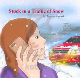 Stuck in a traffic of snow