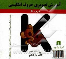 آموزش تصویری حروف انگلیسی: حرف K