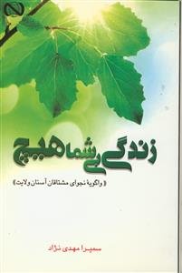 زندگی بی شما هیچ "واگویه نجوای مشتاقان آستان ولایت"