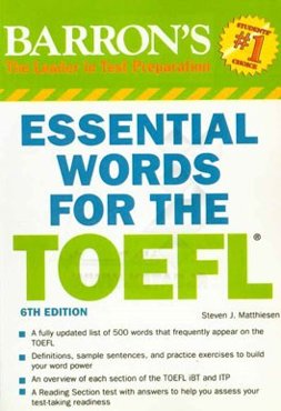 Essential words for the TOEFL: test of English as a foreign language