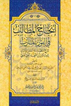 انجاح المطالب فی الفوز بالمارب: شرح المنظومه مائه المعانی و البیان لمحب الدین ...