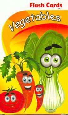 فلش کارت سبزیجات بدون ترجمه