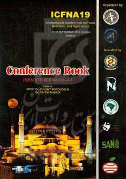 International conference on food, nutrition, and agriculture (ICFNA19) ...