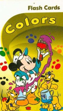 فلش کارت رنگها بدون ترجمه