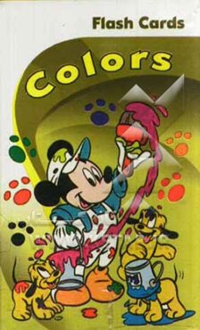 فلش کارت آموزش رنگ‌ها