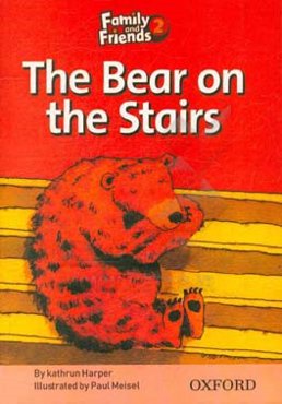 The bear on the stairs