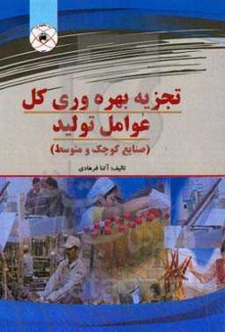 تجزیه بهره‌وری کل عوامل تولید (صنایع کوچک و متوسط)