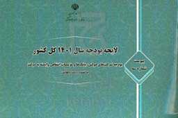 لایحه بودجه سال 1401 کل کشور، پیوست شماره سه: بودجه شرکت‌های دولتی، بانک‌ها و موسسات انتقاعی وابسته به دولت به انضمام برنامه و فعالیت