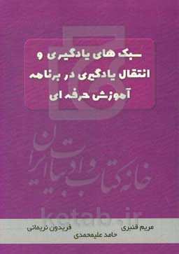 سبک‌های یادگیری و انتقال یادگیری در برنامه آموزش حرفه‌ای