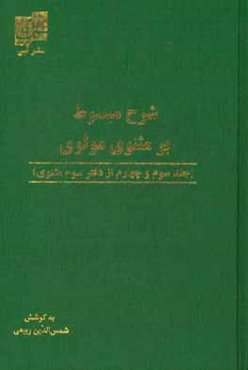 شرح مبسوط بر مثنوی حضرت مولانا (جلد سوم و چهارم)