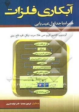 آبکاری فلزات همراه با جداول عیب‌یابی: آلومینیوم، کادمیم، کروم، مس، طلا، سرب، نیکل، نقره، قلع، روی