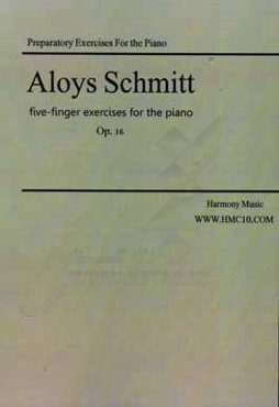 تمرین پنج انگشت برای پیانو: تمرین‌های مقدماتی برای انگشتان اپوس: 16