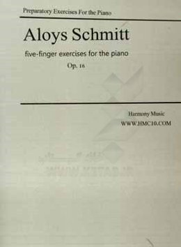 تمرین پنج انگشت برای پیانو