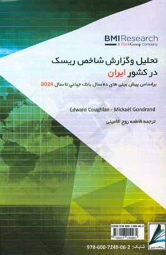 تحلیل و گزارش شاخص ریسک در کشور ایران بر اساس پیش‌بینی‌های ده ساله بانک جهانی تا سال 2024